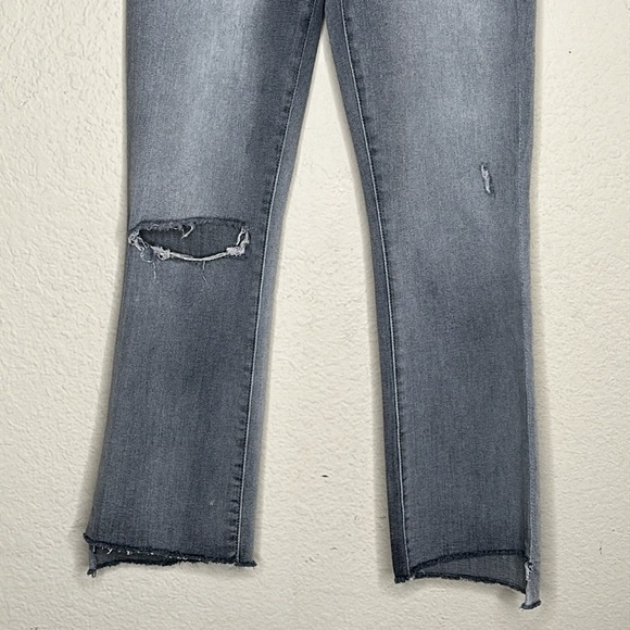 Mother The Insider Crop Step Fray Best Left in the Shadows Jeans Size 24 - Picture 6 of 12